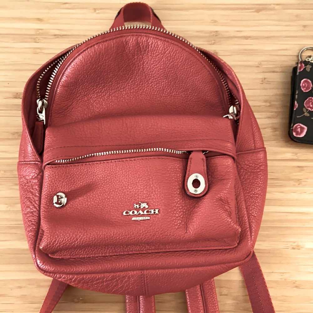 COPY - Red Coach purse backpack